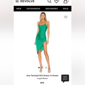 Superdown Revolve Eva Green Dress